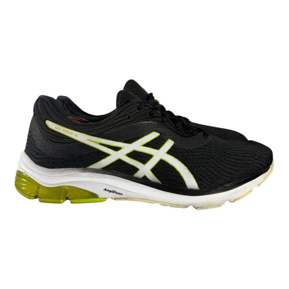 ASICS Other - ASICS Men's Gel-Pulse 11 Running Sneaker Shoes Size 9.5 US Black/Neon Lime